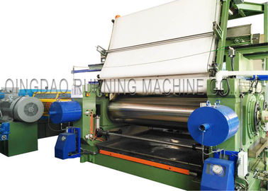 Kualitas tinggi 28 &quot;Inch Two Roll Open Rubber Mixing Mill Machine dengan penyesuaian otomatis