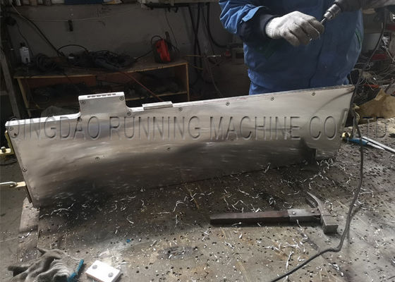 PVC Fabric Splicing Rubber Belt Vulkanisir Tekan 800mm
