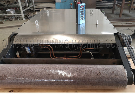 Portable Hot Platen Buffing Mesin Conveyor Belt Vulcanising Press