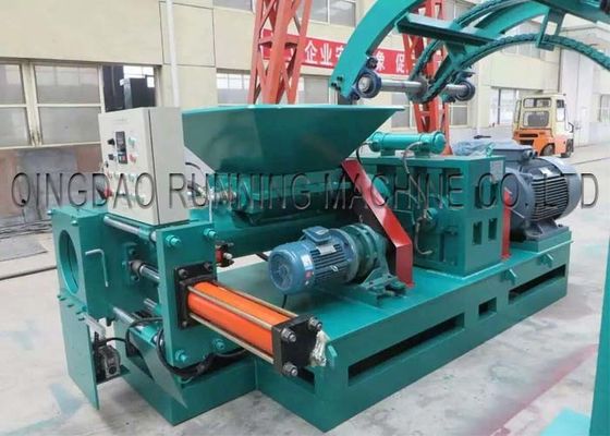 kualitas  Double Rotors Force Feeding Single Screw Hot Feed Rubber Extruder pabrik